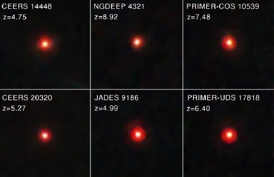 Les LRD de l'univers primitif pourraient être de petits trous noirs supermassifs ayant atteint leur maturité rapidement