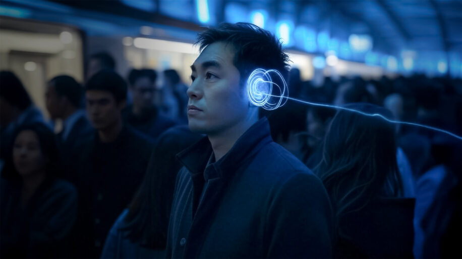enclaves sonores technologie entendre son personne milieu foule couv