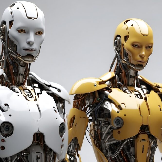 milliards robots humanoides
