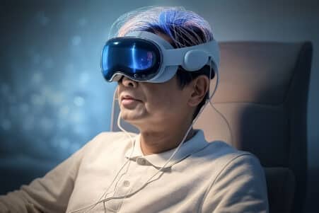 synchron devoile interface cerveau ordinateur alimentee a ia combinee apple vision pro couv