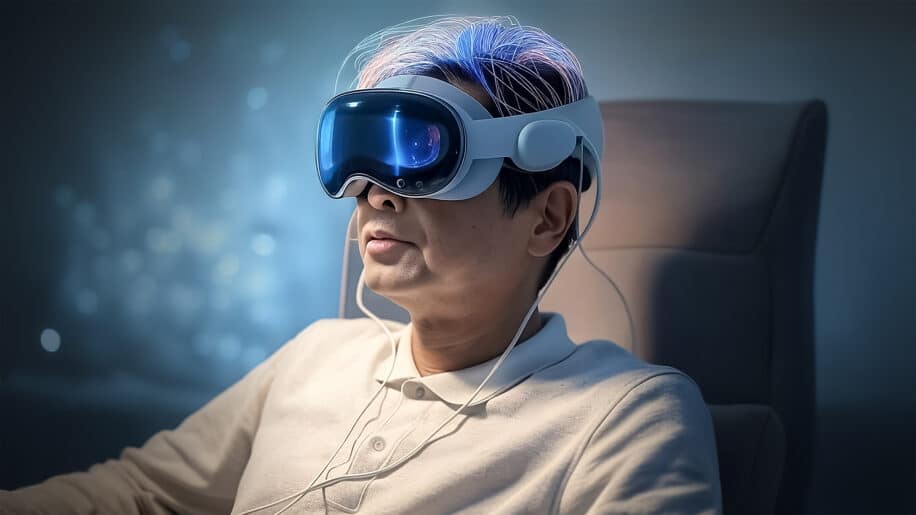 synchron devoile interface cerveau ordinateur alimentee a ia combinee apple vision pro couv