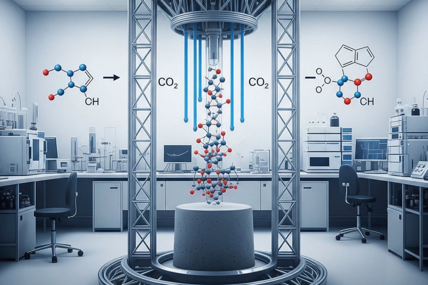 co2 air ingredient ciment